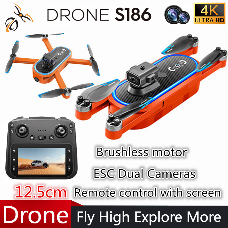 2025 S186 Drone professionnel  - Drone Camera With Gimbal avis et prix