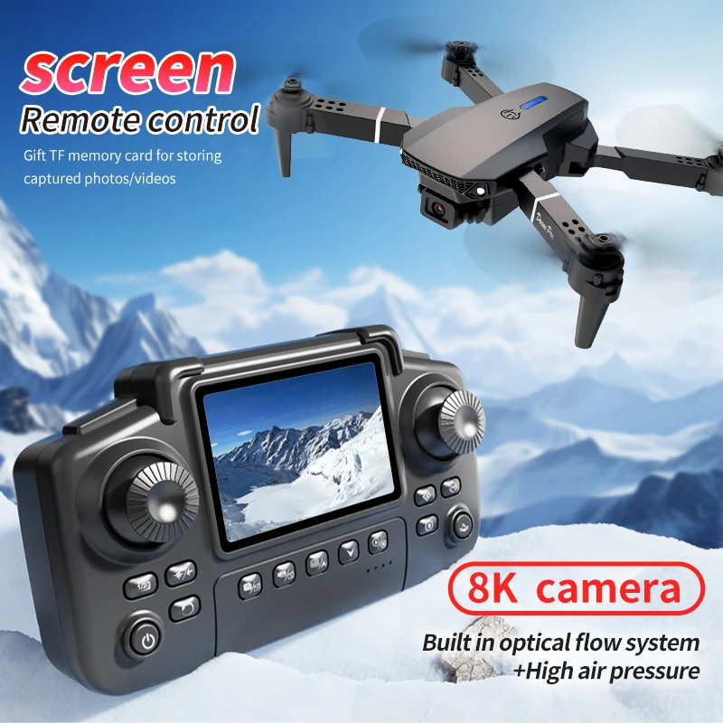 Drone professionnel E88 PRO av - Drone Camera Mount avis et prix