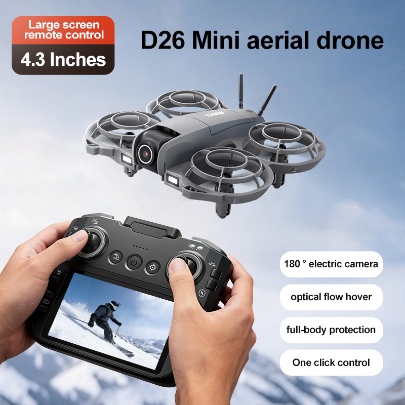 Drone D26 4K Aérien HD 180 °   - Drone Camera Lens avis et prix