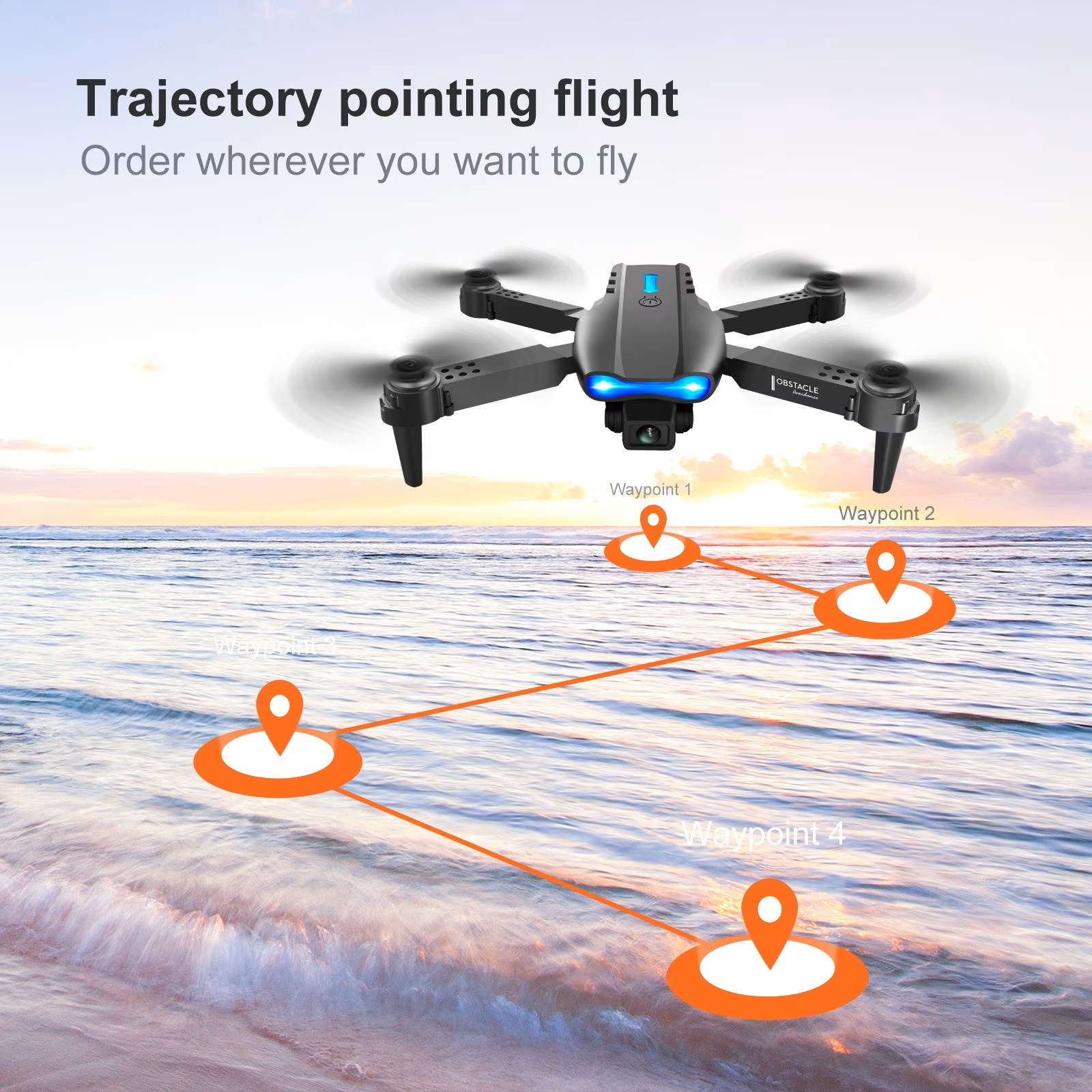 Le drone pliable E88PRO MAX 20 - Drone Camera Lens avis et prix