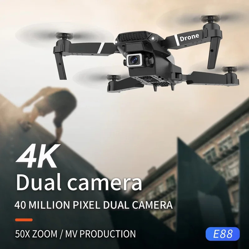 Le Drone pliant intelligent E8 - Drone Camera Mount avis et prix