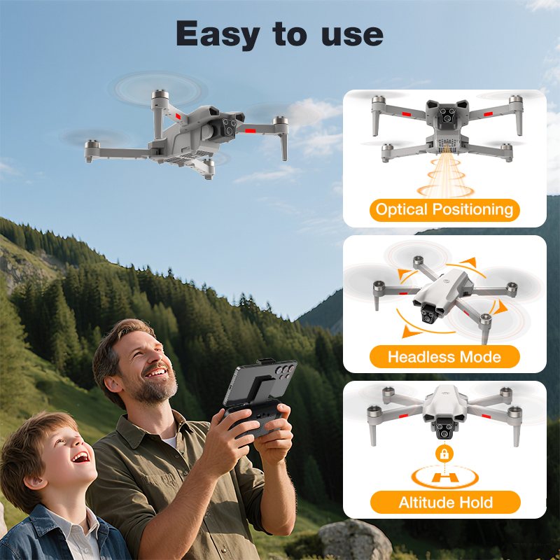 NOUVEAU Drone L017 Pro Brushle - Drone Camera Lens avis et prix