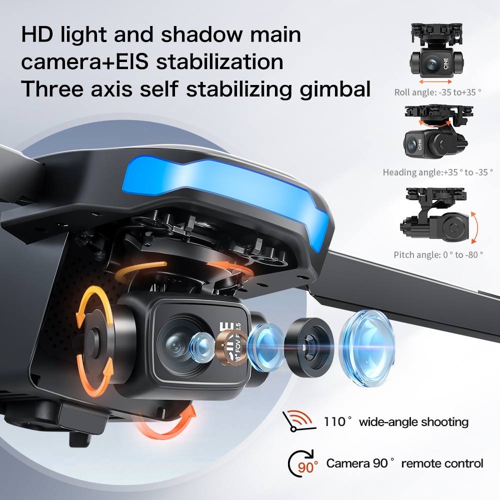 Nouveau drone S-X1 MAX GPS 8K  - Drone Camera Lens avis et prix