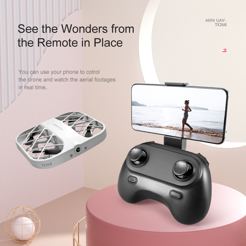 Drone RC JJRC H107 FPV avec 2  - Drone Camera Lens avis et prix