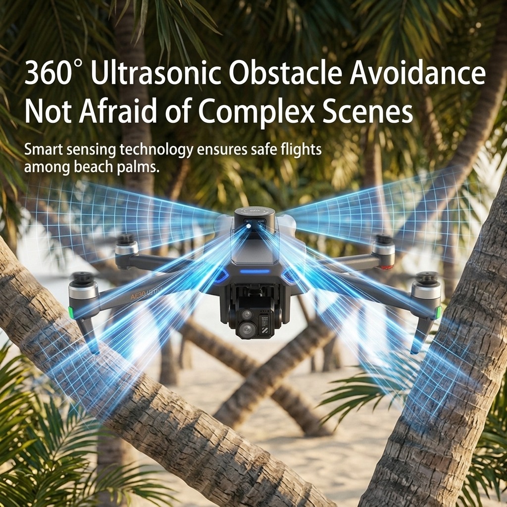 NOUVEAU Drone GPS AE30 Ultra a - Drone Camera With Gimbal avis et prix